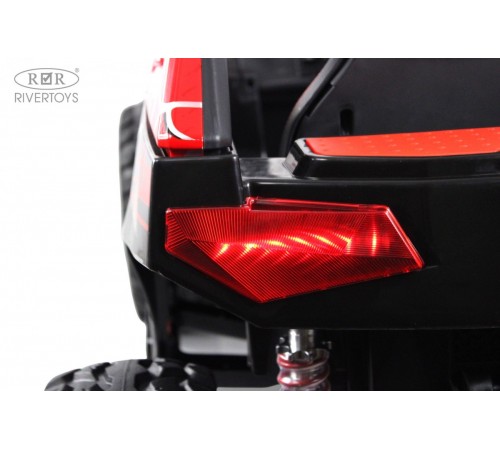 Детский электромобиль A707AA LUX NEW 4WD (16 км/ч.) красный спайдер