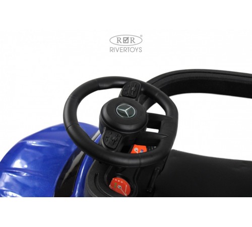 Детский толокар-каталка с козырьком Merc Z005ZZ-MP синий