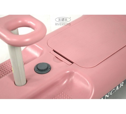 Детский электромобиль-полотёр Y-01 розовый