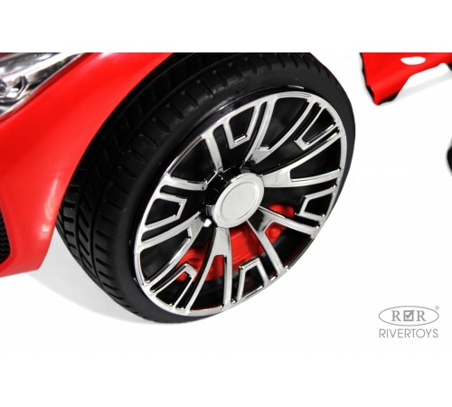 Детский толокар-каталка с козырьком BMW Z005ZZ-BP красный