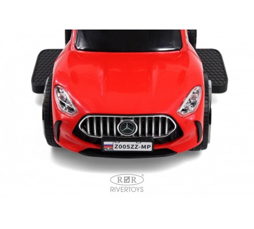 Детский толокар-каталка с козырьком Merc Z005ZZ-MP красный
