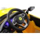 Детский электромобиль Ferrari  X009XX желтый