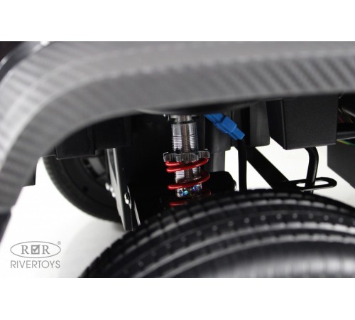 Детский двухместный электромобиль BRABUS MAXI Z888ZZ черный