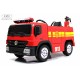 Детский пожарный электромобиль с полным набором амуниции A555AA красный