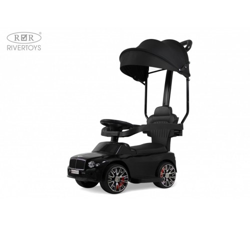 Детский толокар-каталка с козырьком Bentley Z005ZZ-TP черный