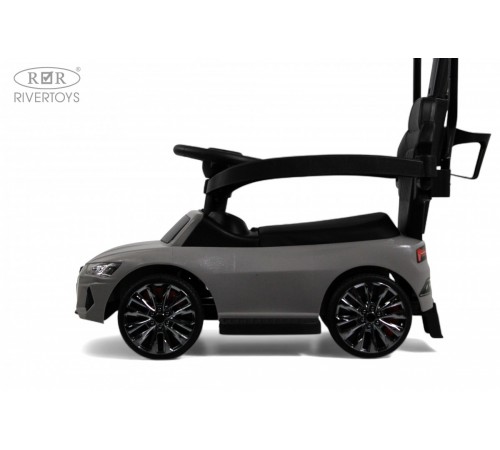 Детский толокар-каталка с козырьком AUDI Z005ZZ-AP серый