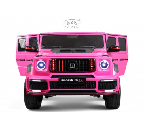 Детский двухместный электромобиль BRABUS MAXI Z888ZZ розовый