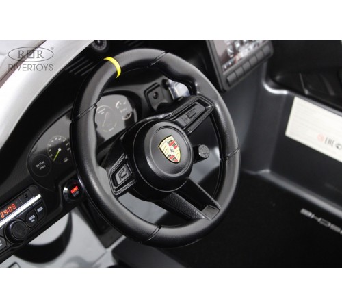 Детский электромобиль Porsche 911 GT3 (Y911YY) серый глянец