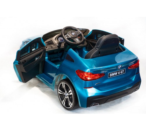 Автомобиль BMW 6 GT Синий краска