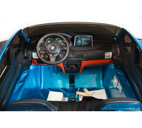 Джип BMW X6M Синий краска