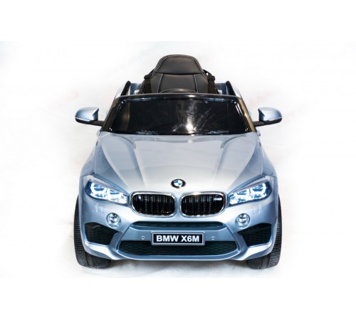 Джип BMW X6M mini Серебро краска