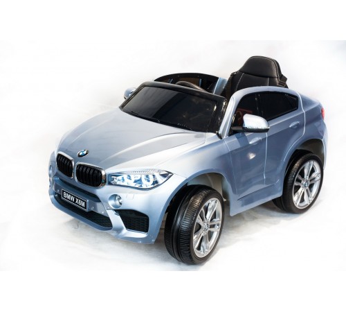 Джип BMW X6M mini Серебро краска