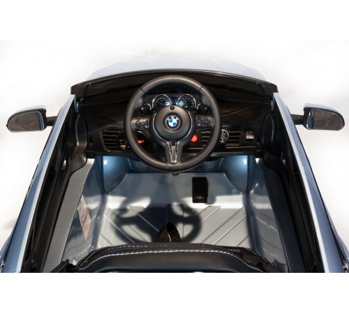 Джип BMW X6M mini Серебро краска