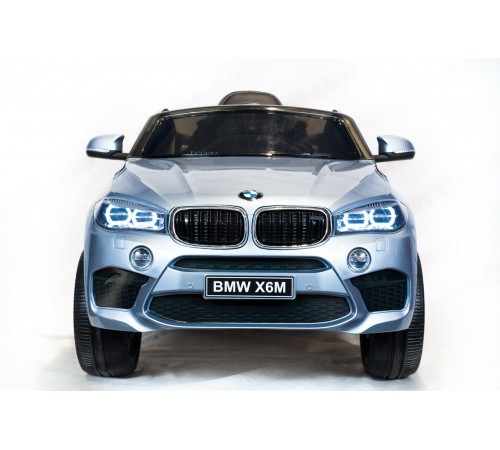Джип BMW X6M mini Серебро краска