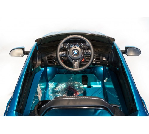 Джип BMW X6M mini Синий краска