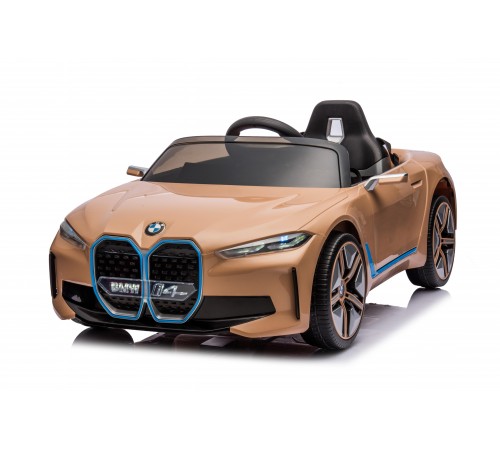 Автомобиль BMW I4 JE1009 Золотой краска