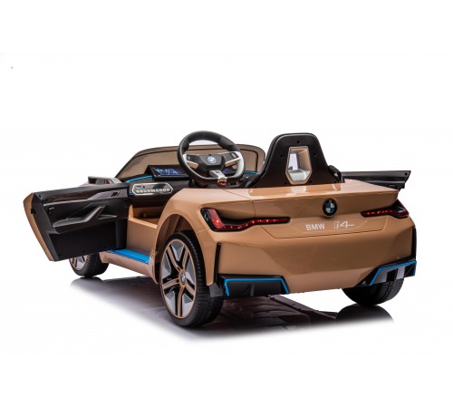 Автомобиль BMW I4 JE1009 Золотой краска