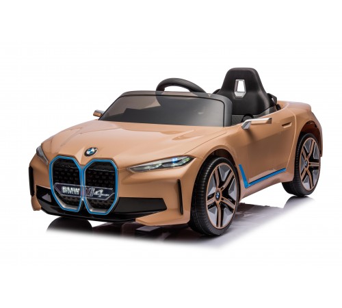 Автомобиль BMW I4 JE1009 Золотой краска