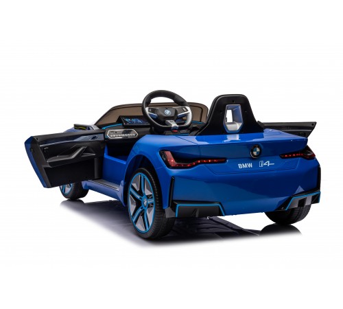 Автомобиль BMW I4 JE1009 Синий краска