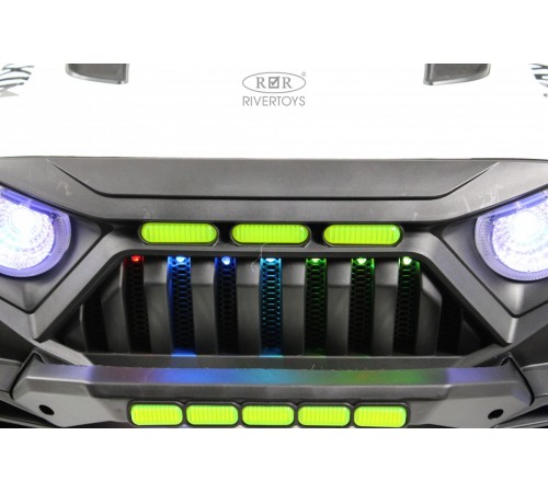 Детский электромобиль Джип MINI М101БХ белый