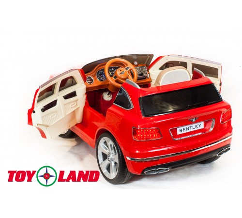 Джип Bentley Bentayga Красный