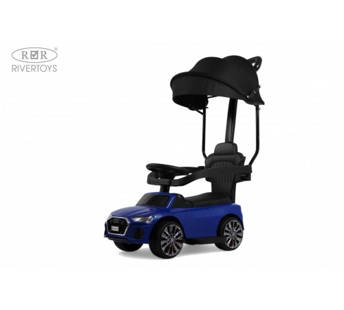 Детский толокар-каталка с козырьком AUDI Z005ZZ-AP синий