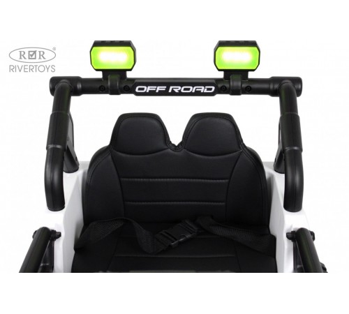 Детский электромобиль Джип MINI М101БХ белый