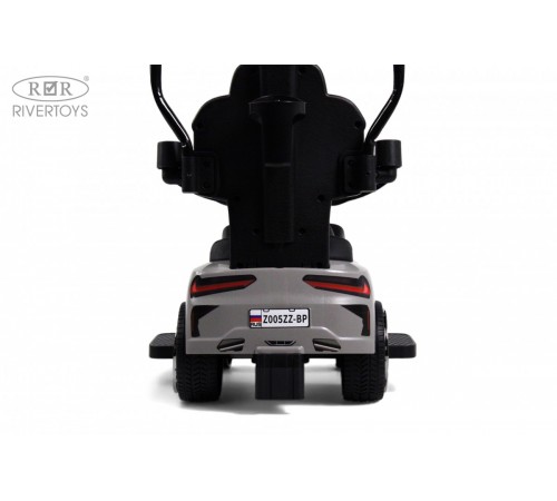 Детский толокар-каталка с козырьком BMW Z005ZZ-BP серый