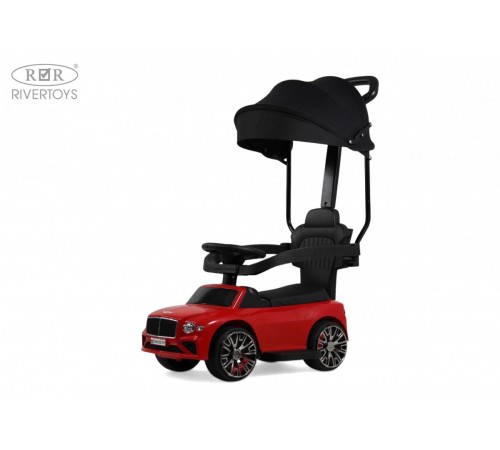 Детский толокар-каталка с козырьком Bentley Z005ZZ-TP красный