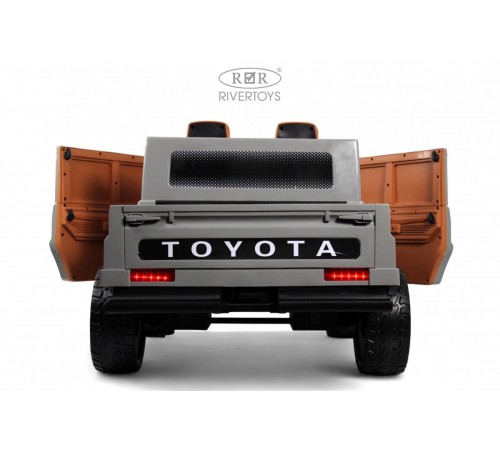 Детский электромобиль Pick-Up E555KX серый Детский электромобиль Pick-Up E555KX серый