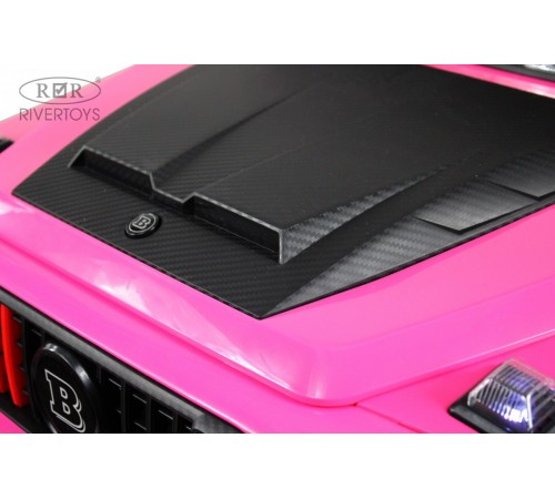 Детский двухместный электромобиль BRABUS MAXI Z888ZZ розовый