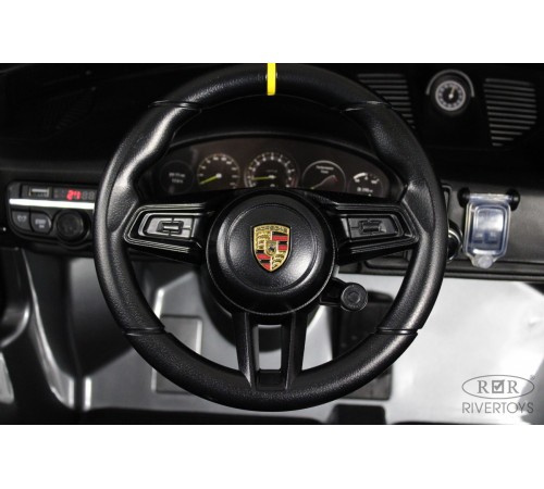 Детский электромобиль Porsche 911 GT3 (Y911YY) серый глянец