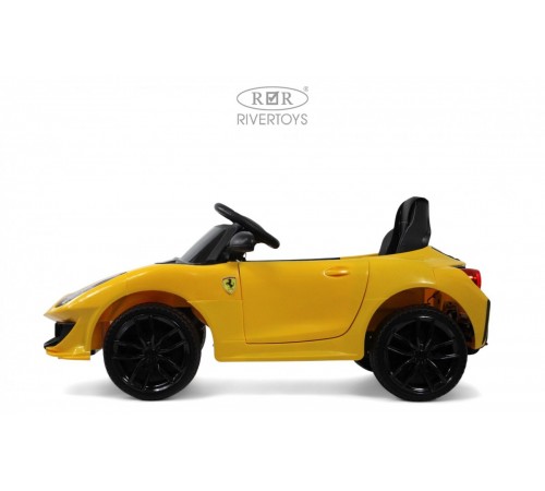 Детский электромобиль Ferrari  X009XX желтый