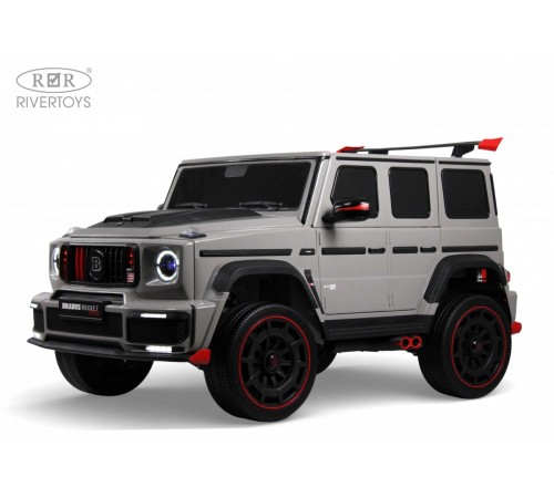 Детский двухместный электромобиль BRABUS MAXI Z888ZZ серый