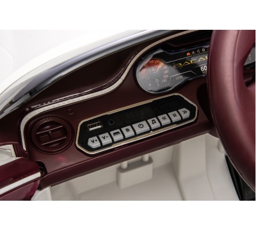 Автомобиль Bentley Bacalar JE1008 Белый