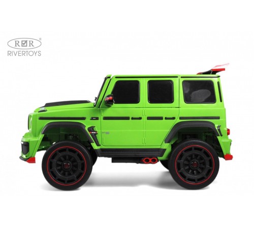 Детский двухместный электромобиль BRABUS MAXI Z888ZZ зеленый