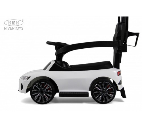 Детский толокар-каталка с козырьком AUDI Z005ZZ-AP белый