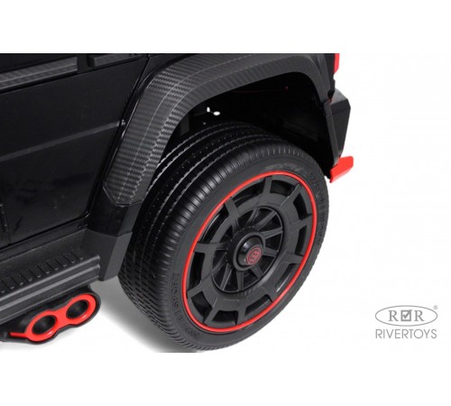 Детский двухместный электромобиль BRABUS MAXI Z888ZZ черный