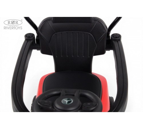 Детский толокар-каталка с козырьком Merc Z005ZZ-MP красный