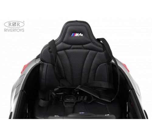 Детский электромобиль BMW M4 (A004AA) черный глянец