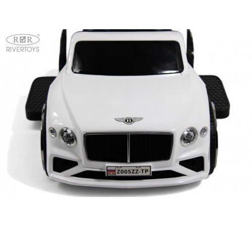 Детский толокар-каталка с козырьком Bentley Z005ZZ-TP белый