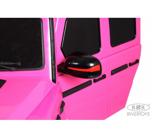 Детский двухместный электромобиль BRABUS MAXI Z888ZZ розовый