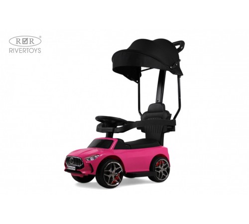 Детский толокар-каталка с козырьком Merc Z005ZZ-MP розовый