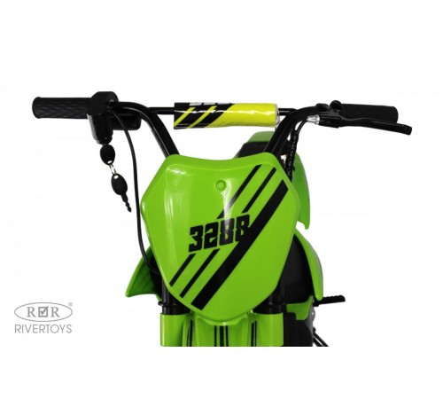 Детский электромотоцикл E777KX зеленый