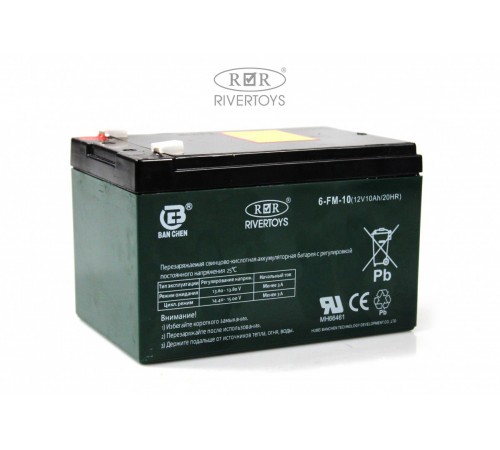 Аккумулятор RVR 12V/10Ah