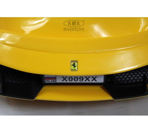 Детский электромобиль Ferrari  X009XX желтый