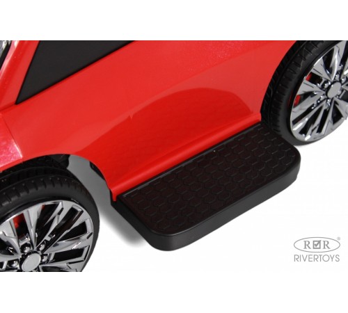 Детский толокар-каталка с козырьком AUDI Z005ZZ-AP красный