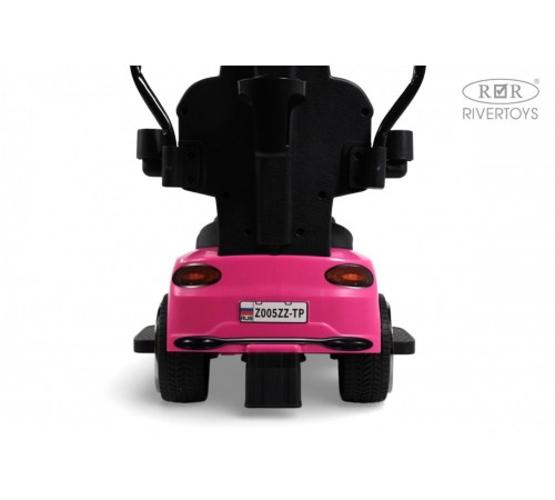 Детский толокар-каталка с козырьком Bentley Z005ZZ-TP розовый