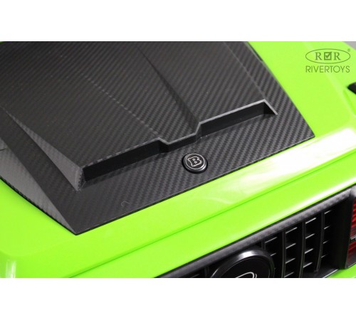 Детский двухместный электромобиль BRABUS MAXI Z888ZZ зеленый