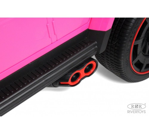 Детский двухместный электромобиль BRABUS MAXI Z888ZZ розовый